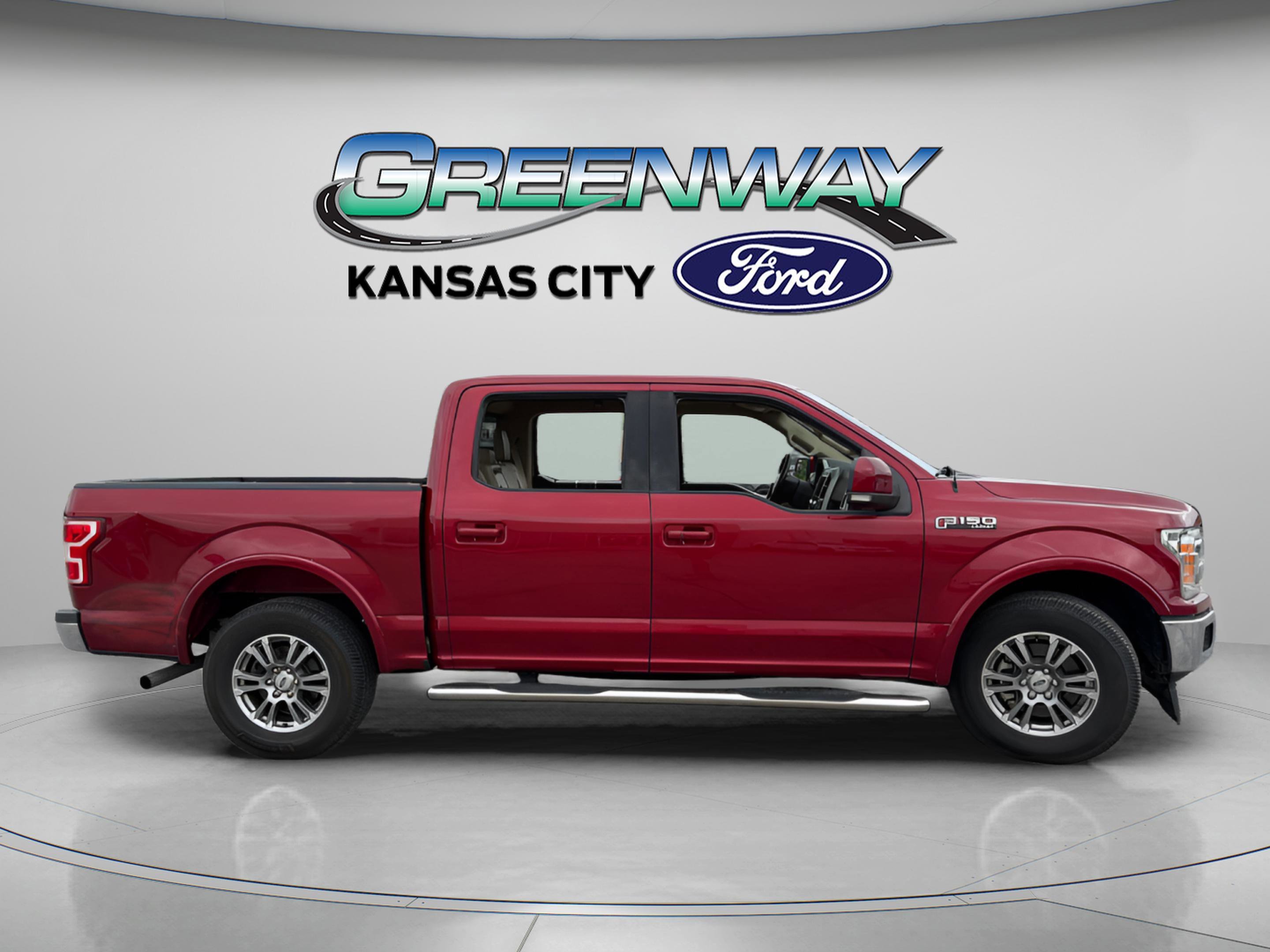 Used 2018 Ruby Red Metallic Ford LARIAT image 9