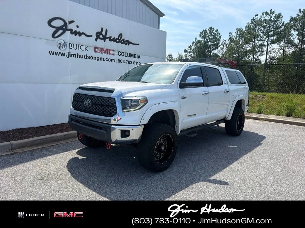Used 2014 Super White Toyota LTD image 1