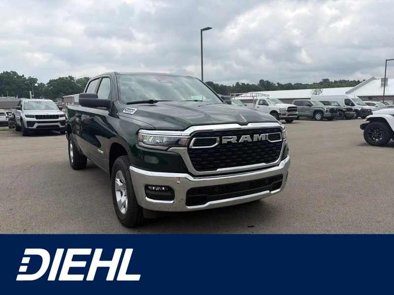 New 2026 Serrano-Green Metallic Exterior Paint RAM Big Horn/Lone Star image 1
