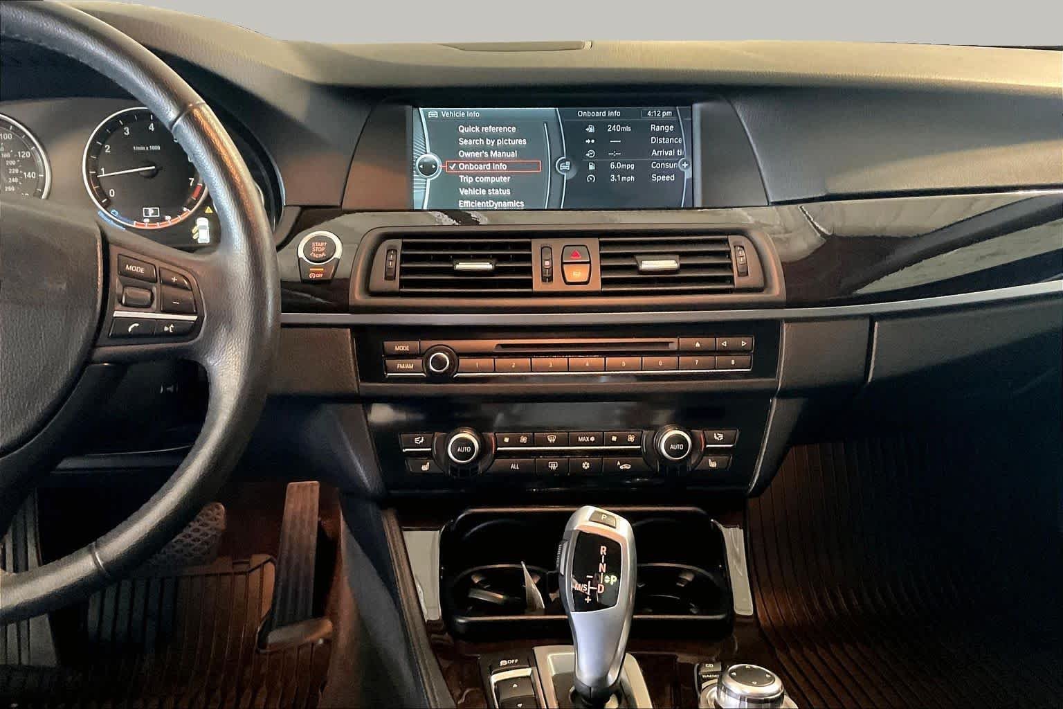 Used 2012 Black Sapphire Metallic BMW 535i xDrive image 6