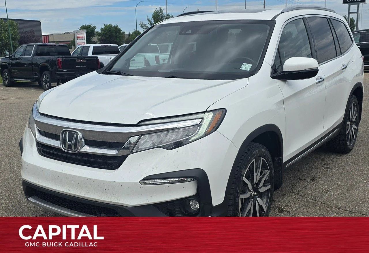 Used 2022 White Honda Touring 8-Passenger AWD Leather Sunroof V6 image 1