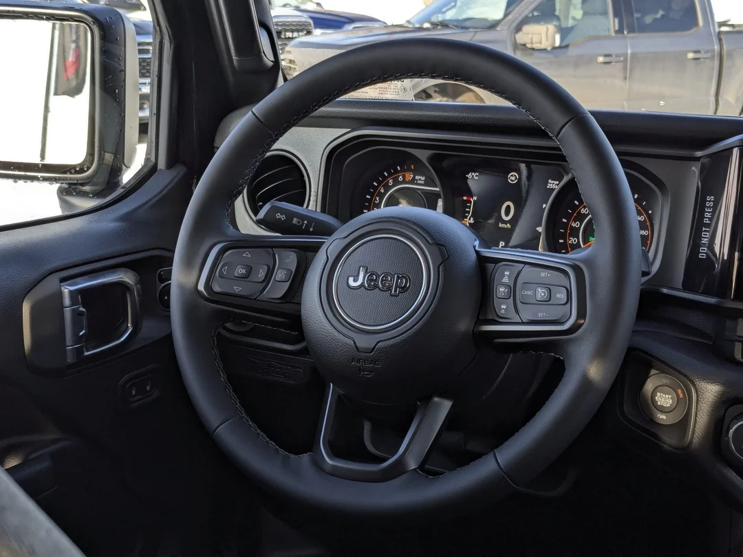 New 2026 Black Jeep Sport S - - 4x4 - Safety Group - LED Lighting Group - Heated Seats & Steering & More! image 14