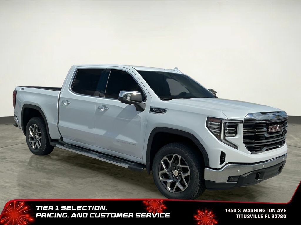 New 2026 Glacier White Tricoat GMC SLT image 12