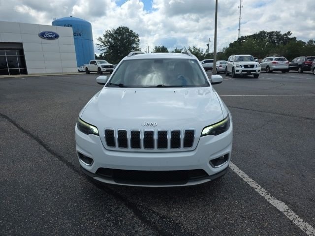 Used 2020 Bright White Clearcoat Jeep Limited image 8