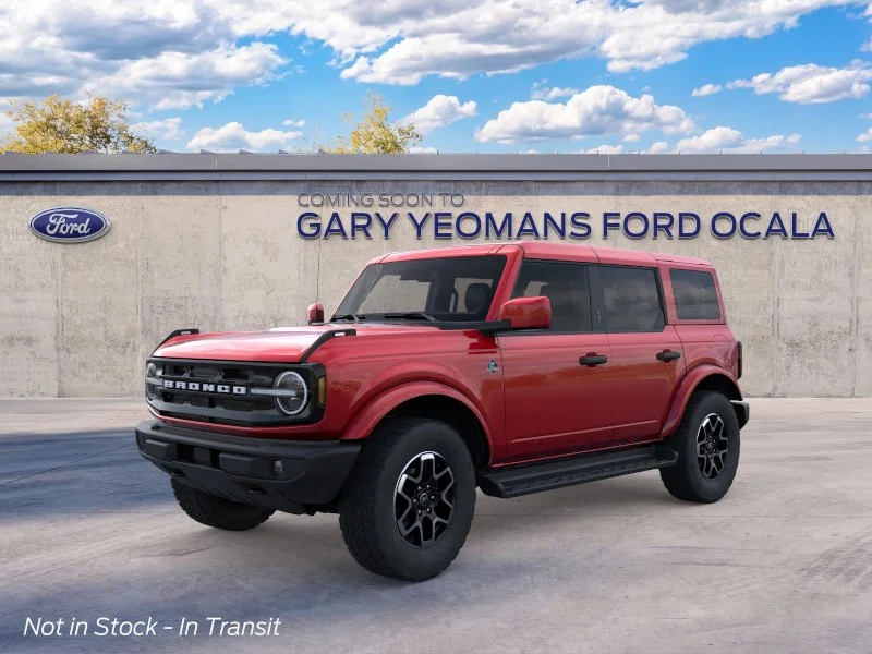 New 2026 Ruby Red Metallic Tinted Clearcoat Ford Outer Banks® image 1