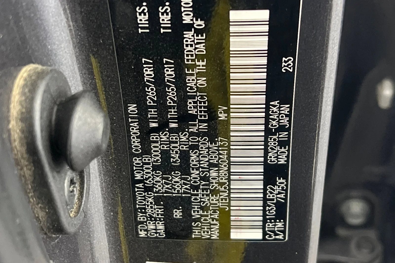 Used 2022 Magnetic Gray Metallic Toyota SR5 Premium image 32
