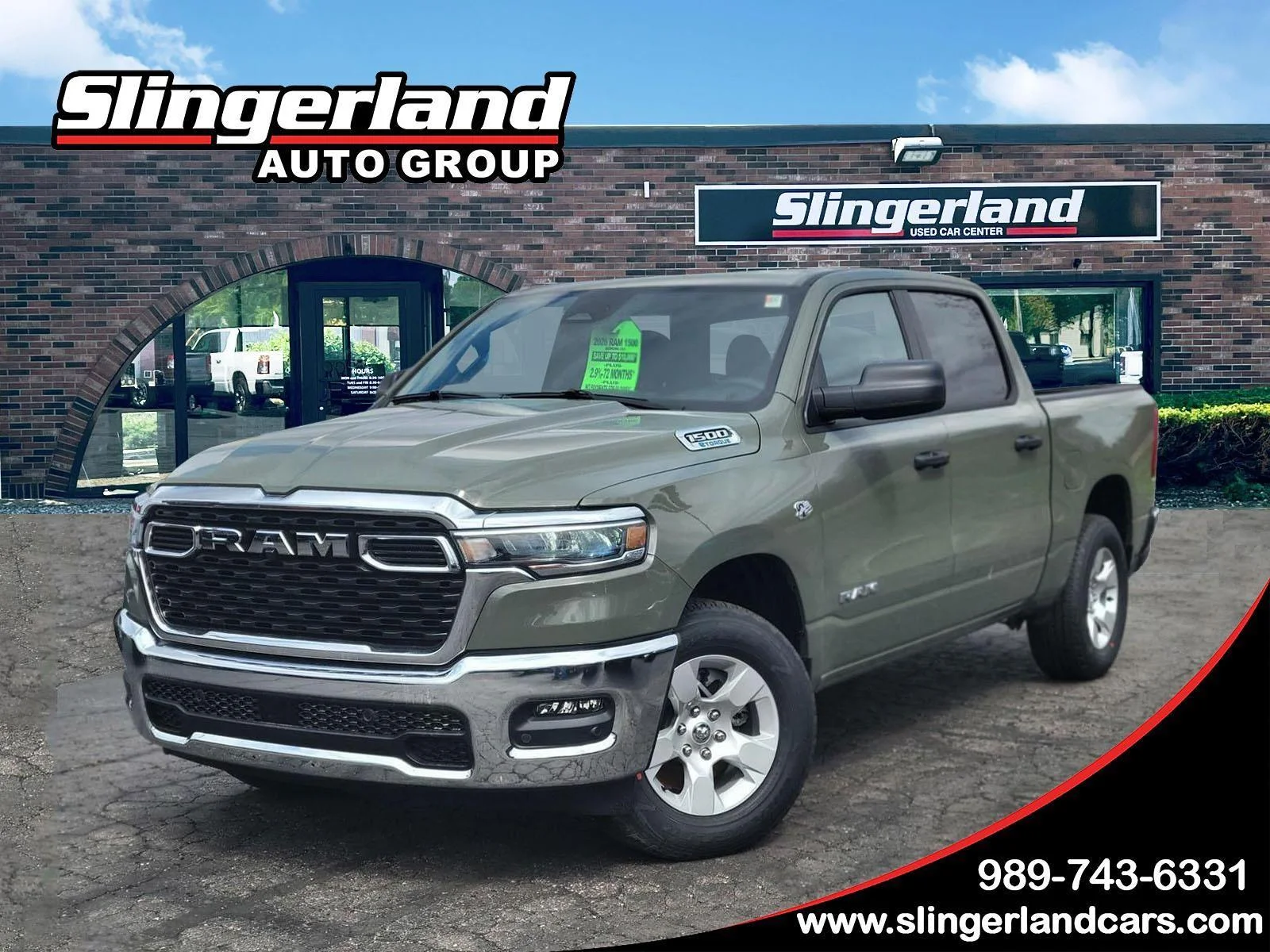 New 2026 Ram 1500 Big Horn Crew Cab Hemi V8