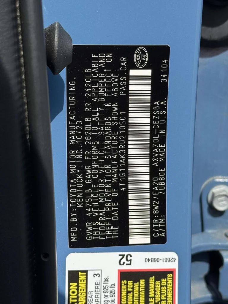 Used 2024 Blue Toyota SE image 28