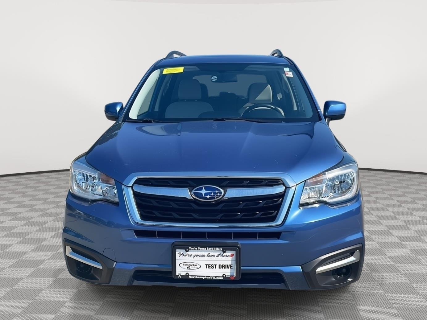 Used 2018 Quartz Blue Pearl Subaru Premium image 2