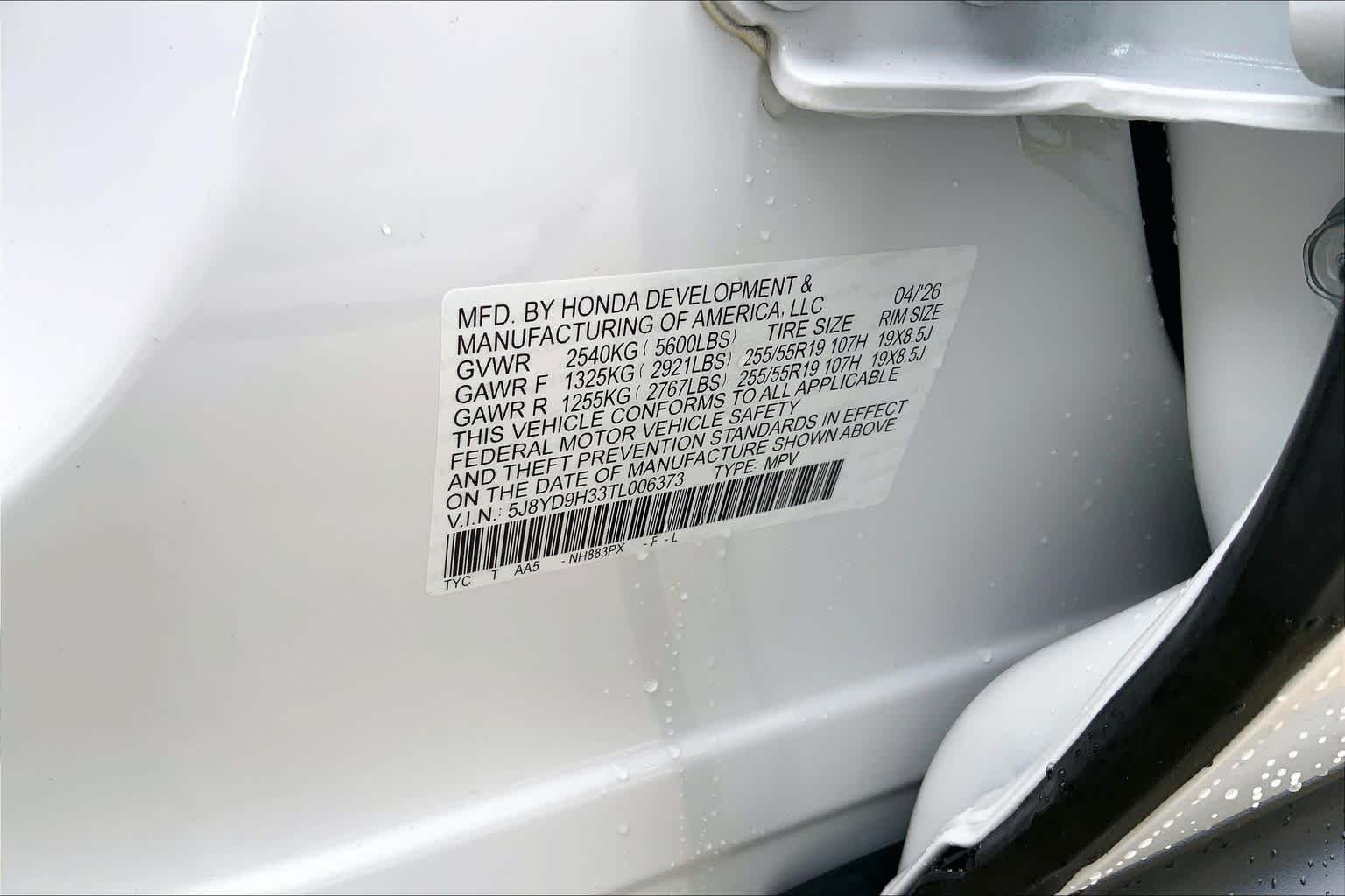 New 2026 Platinum White Pearl Acura  image 21