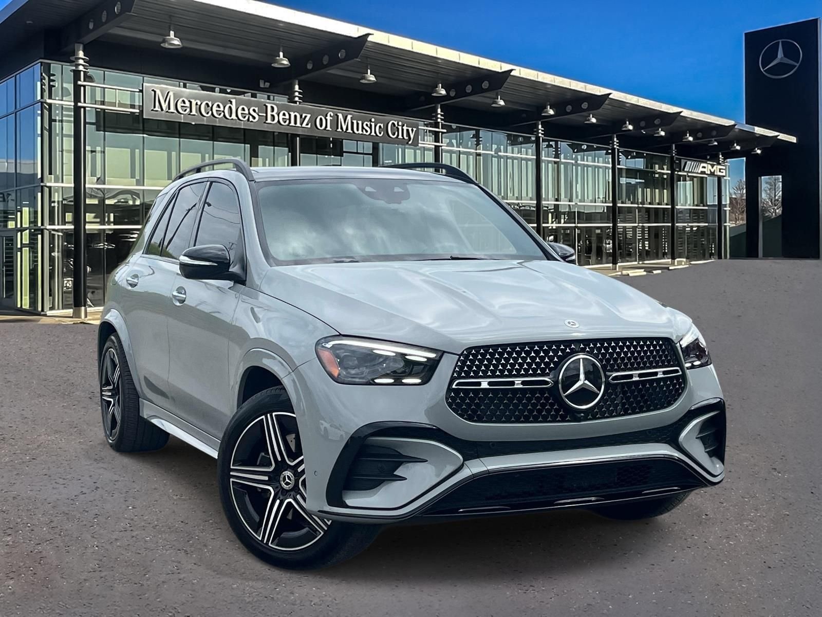 Certified Used 2024 MANUFAKTUR Alpine Gray Mercedes-Benz GLE 450e image 1