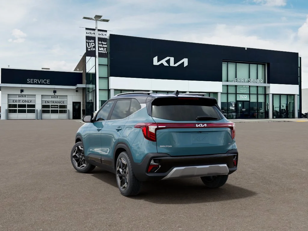 New 2026 Pluton Blue / Black Roof Kia SX image 4