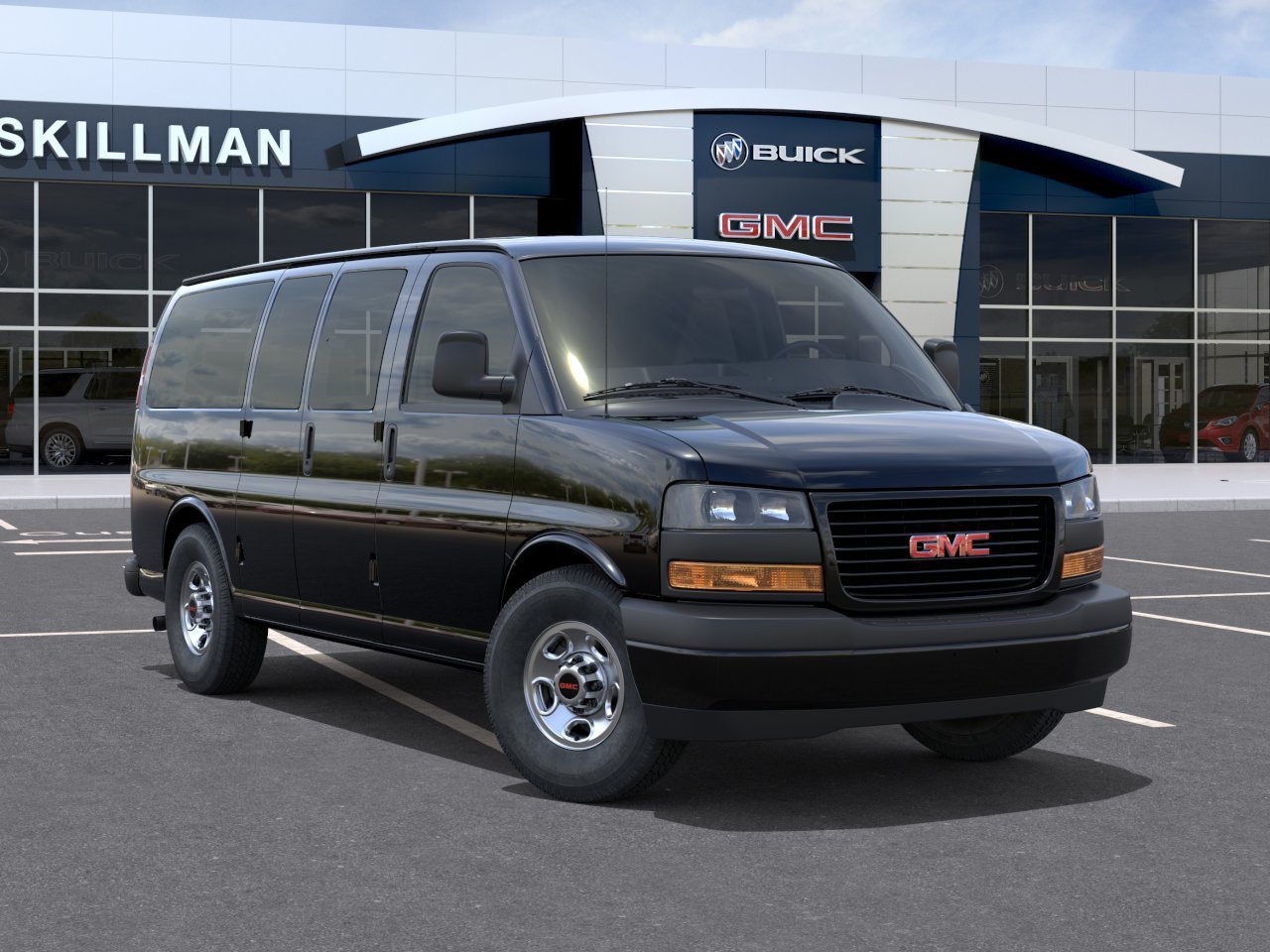 New 2026 Onyx Black GMC Work Van image 7