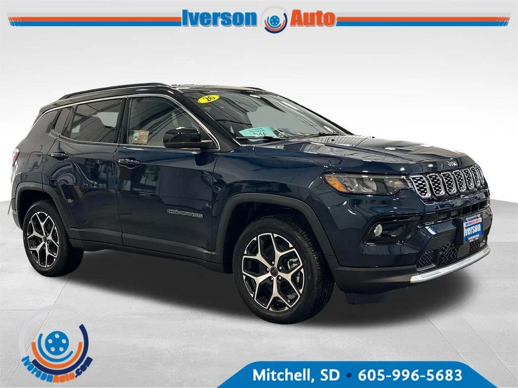 New 2026 Fathom Blue Pearl Coat Jeep Limited image 1