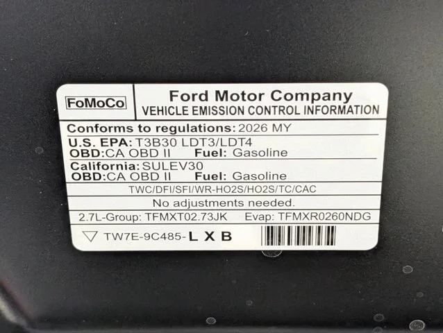 New 2026 Agate Black Metallic Ford STX® image 59