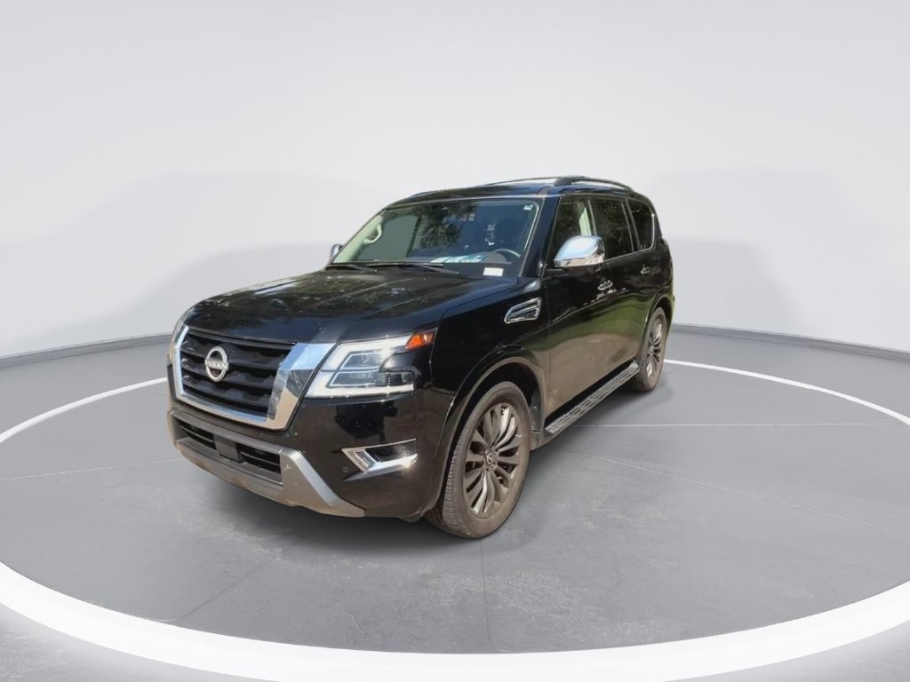Used 2023 Black Nissan Platinum image 4