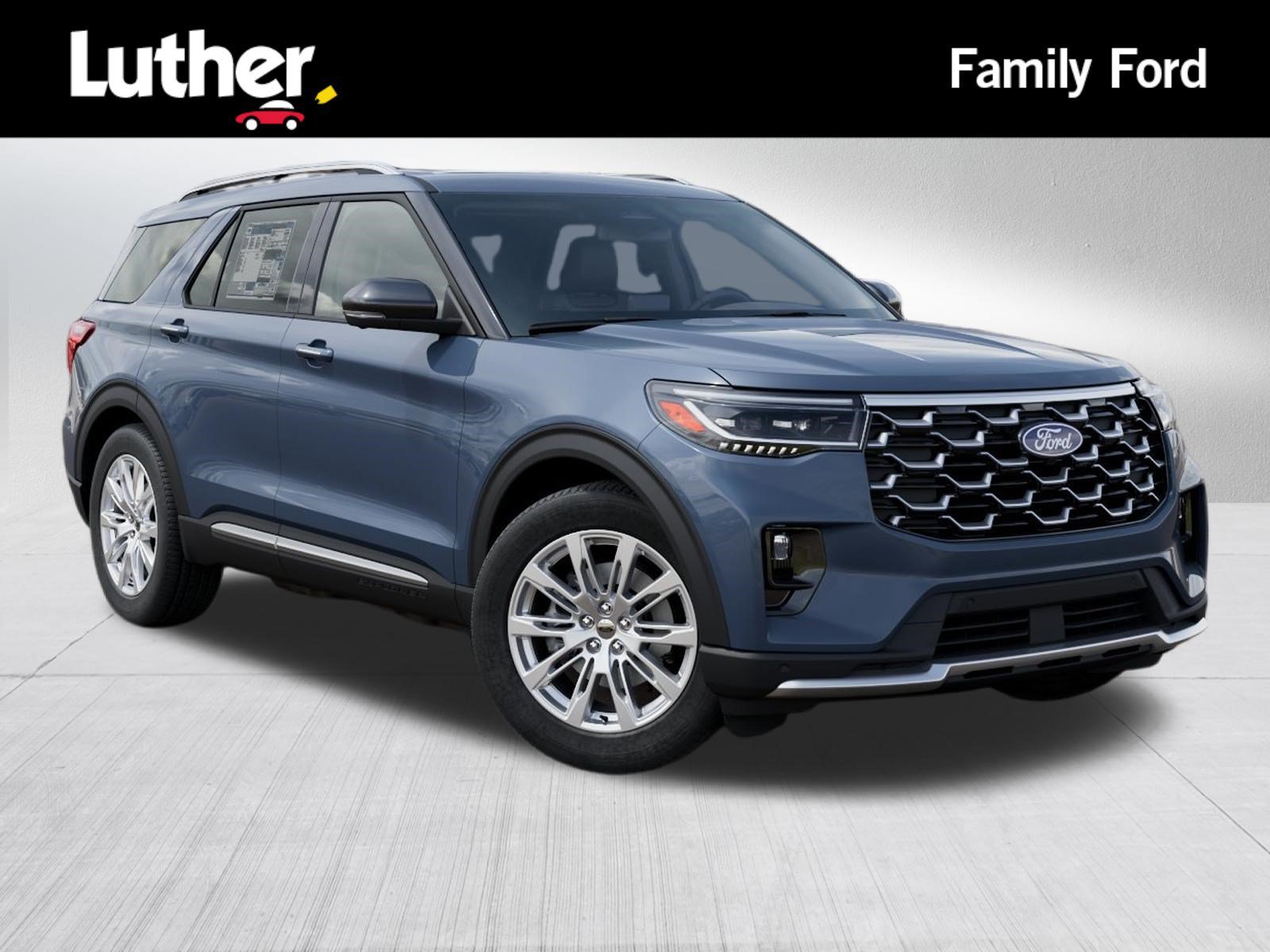 New 2027 Vapor Blue Metallic Ford Platinum image 1