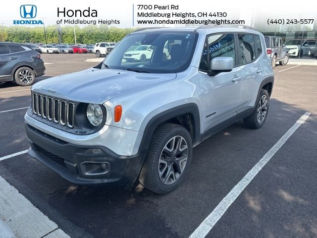 Used 2017 Glacier Metallic Jeep Latitude image 1