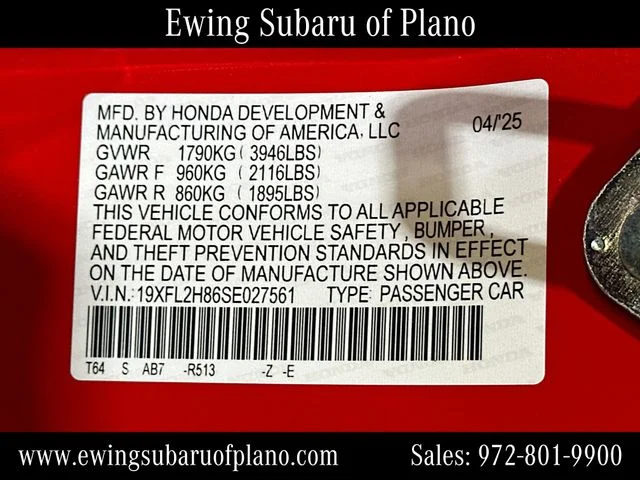 Used 2025 Red Honda Sport image 30