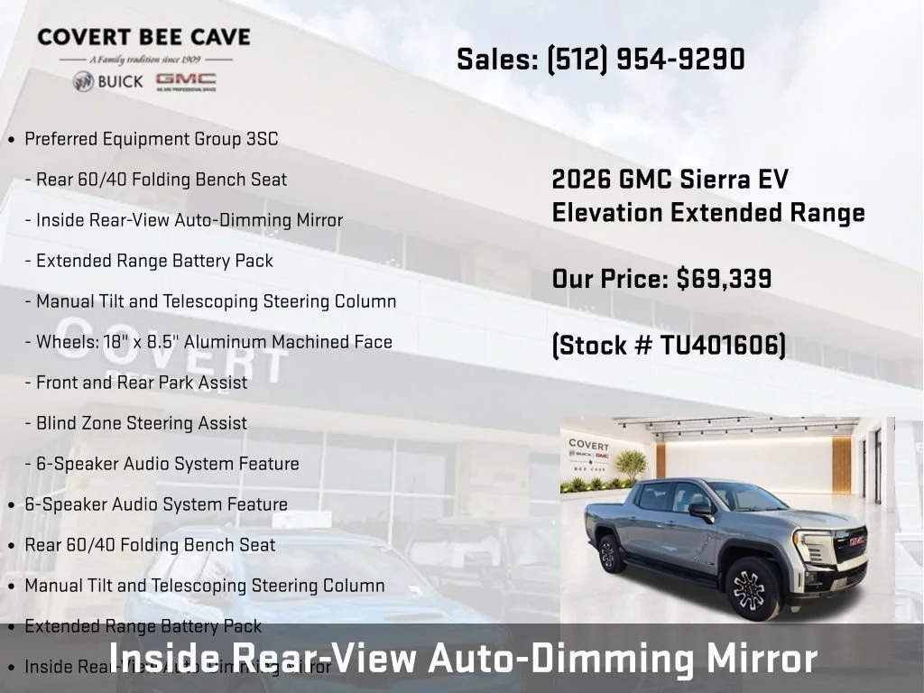 2026 GMC Sierra EV Elevation - Photo 8