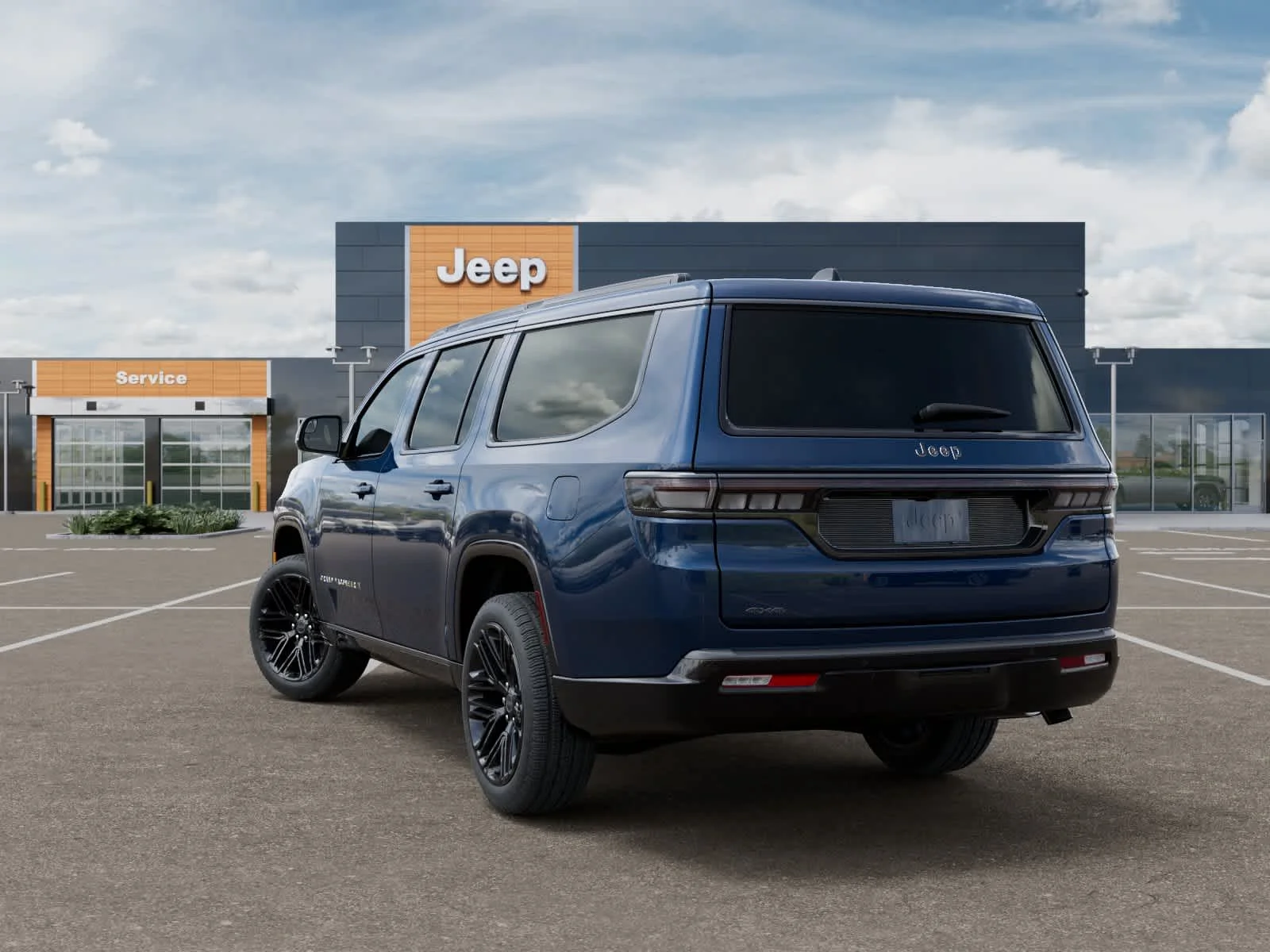 New 2026 Fathom Blue Pearlcoat Jeep Limited Reserve image 3