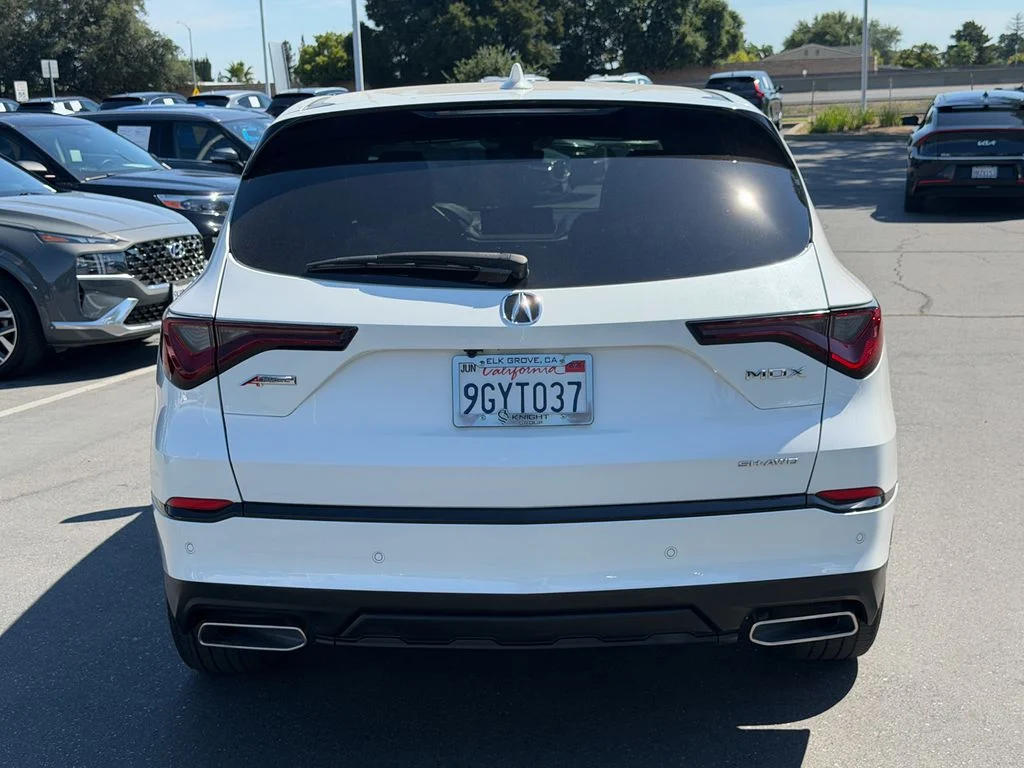 Certified Used 2023 Platinum White Pearl Acura A-Spec image 8