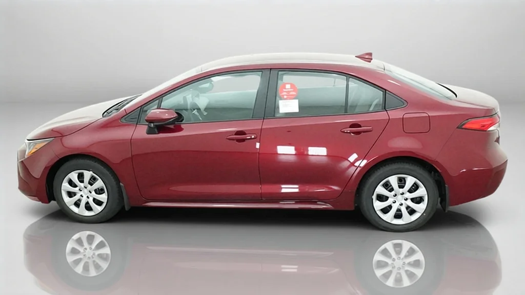 New 2027 Ruby Flare Pearl Toyota LE image 2