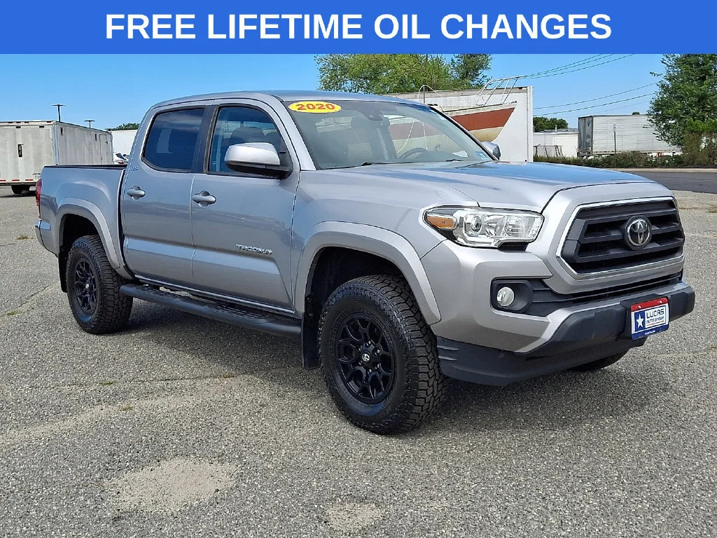 Used 2020 Silver Sky Metallic Toyota SR5 image 1