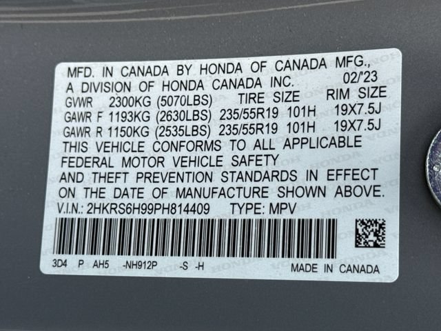 Used 2023 Urban Gray Pearl Honda Sport Touring image 26