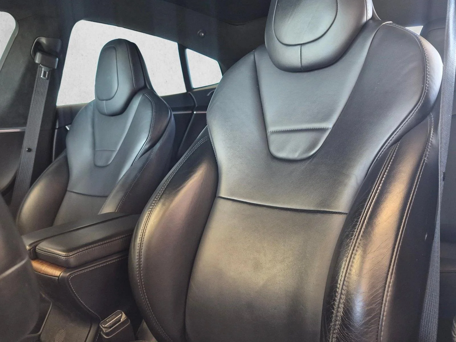 Used 2017 Red Tesla 75D image 13