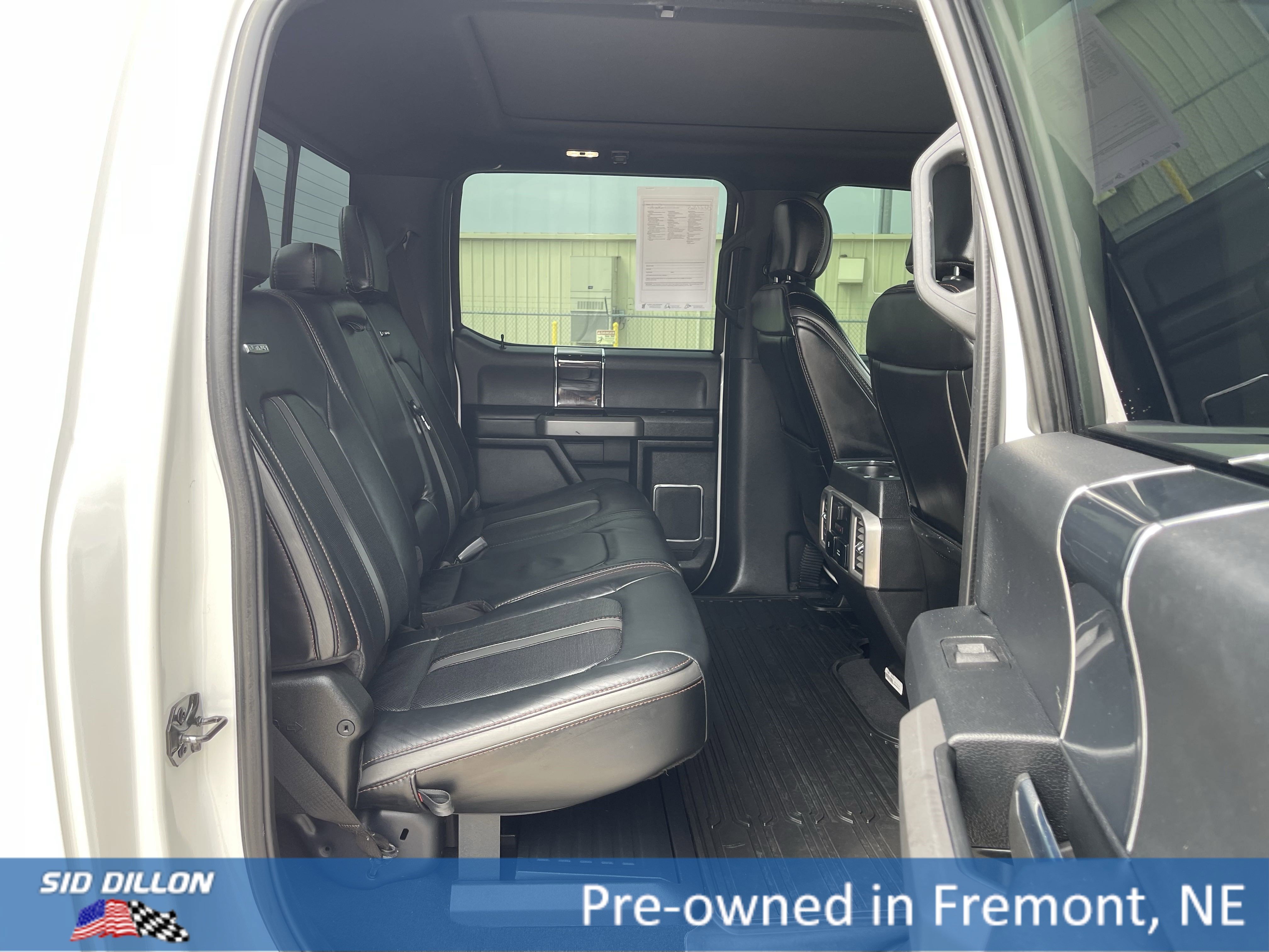Used 2021 Star White Metallic Tri-Coat Ford Platinum image 12