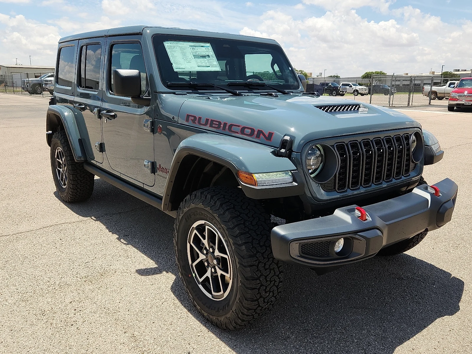 New 2026 Anvil Clear-Coat  Paint Jeep 4-DOOR RUBICON image 6