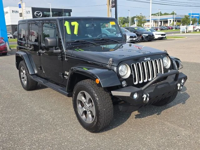 Used 2017 Jeep Wrangler Unlimited Sahara with VIN 1C4HJWEG2HL726459 for sale in Lakewood, NJ