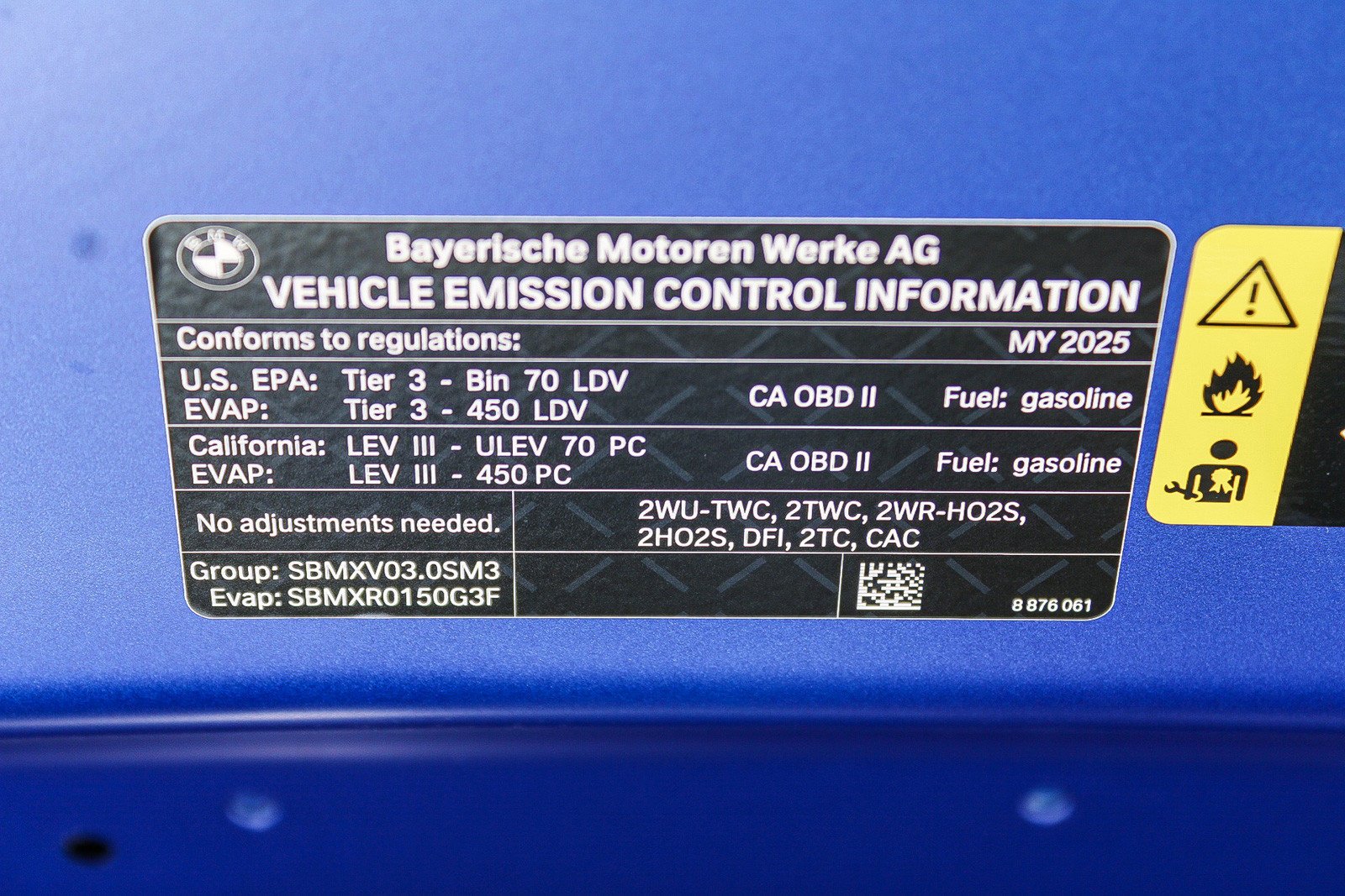 Certified Used 2025 Frozen Portimao Blue II Metall BMW Base image 29