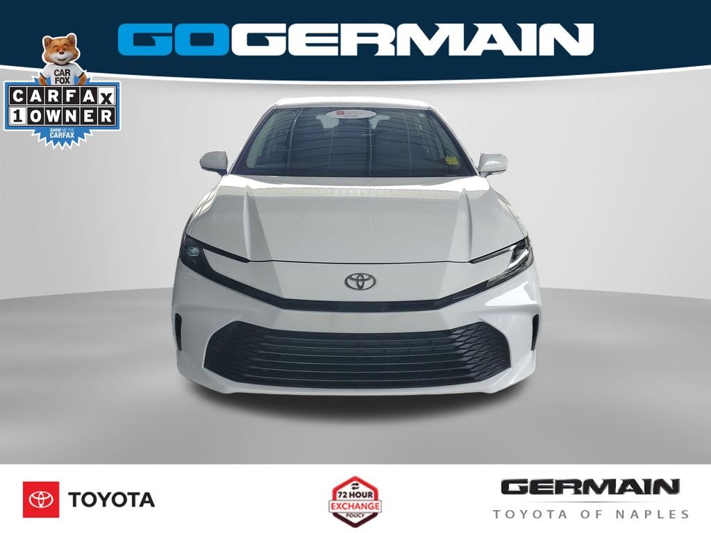 Certified Used 2025 White Toyota LE image 3