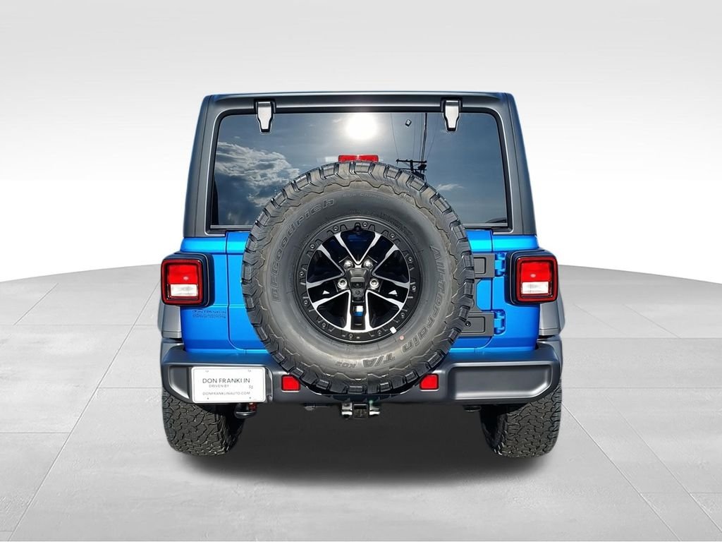 New 2026 Hydro Blue Pearl-Coat Exterior Paint Jeep Willys image 7