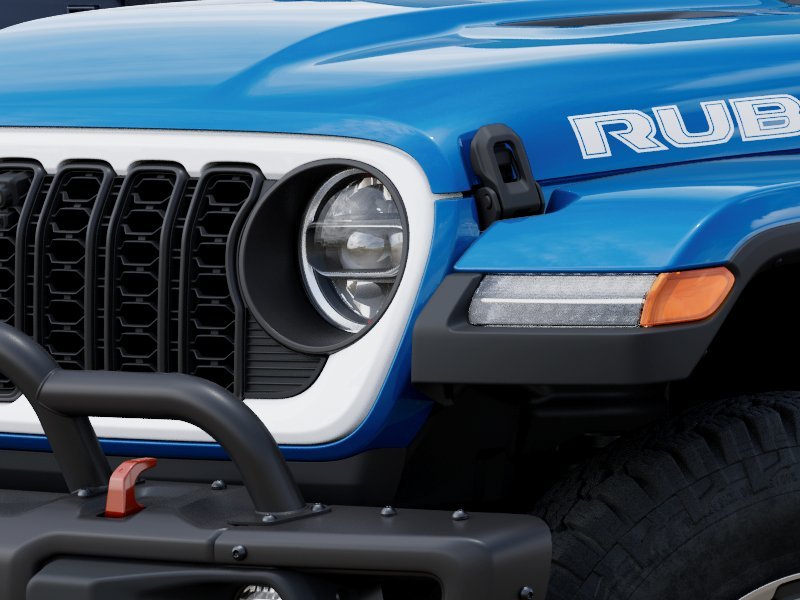 New 2026 Hydro Blue Pearl-Coat Exterior Paint Jeep Rubicon image 6