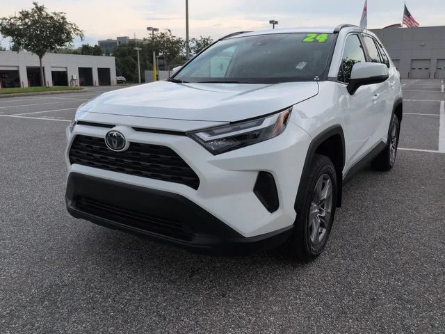 Certified Used 2024 White Toyota XLE image 8