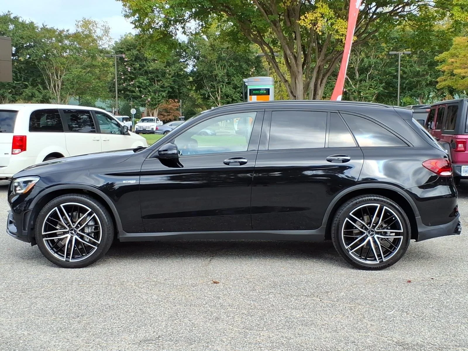 Used 2021 Obsidian Black Metallic Mercedes-Benz AMG® GLC 43 image 3