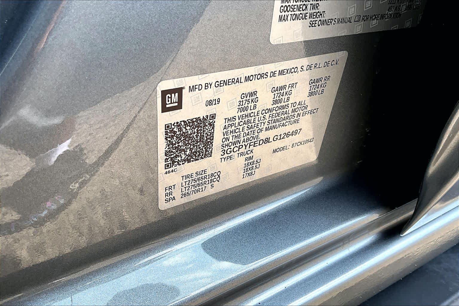 Used 2020 Satin Steel Metallic Chevrolet LT Trail Boss image 34