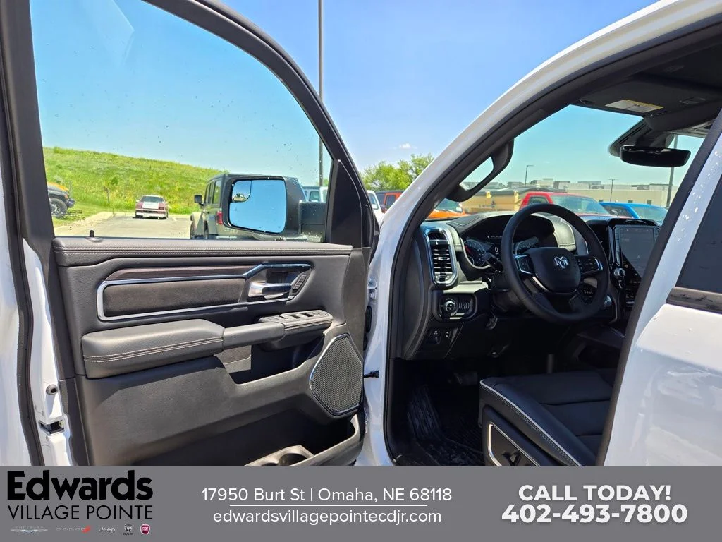 New 2026 Bright White Clear-Coat Exterior Paint RAM Laramie image 10