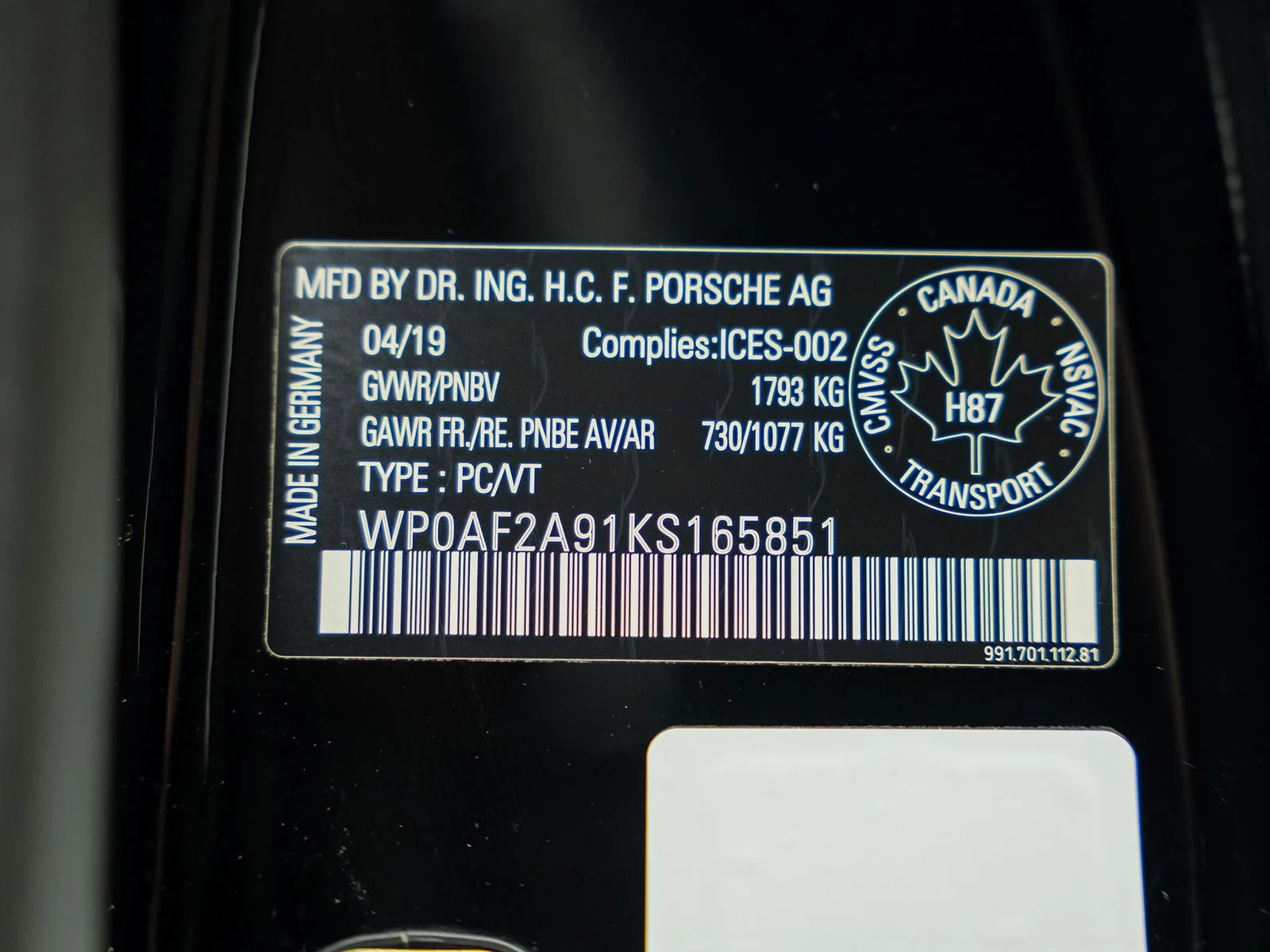 Used 2019 Black Porsche GT3 RS image 64