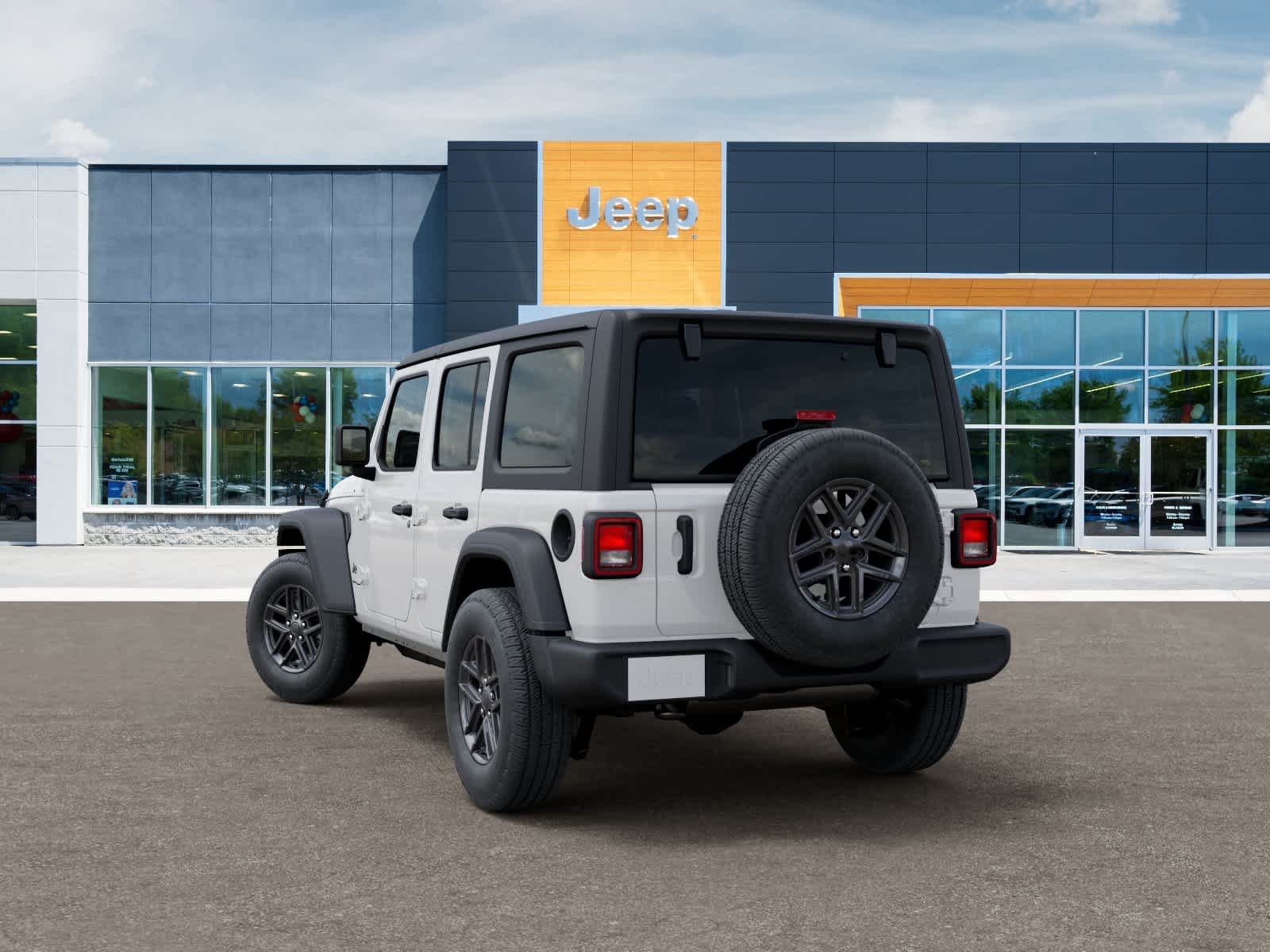 New 2026 Bright White Clearcoat Jeep Sport image 3