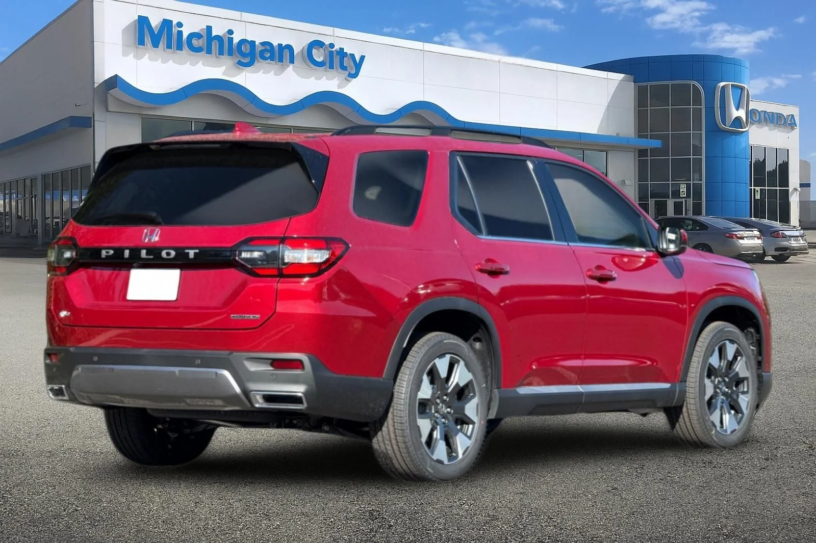 New 2026 Radiant Red Metallic II Honda Touring image 5
