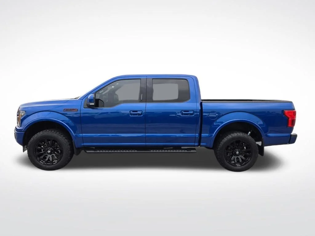 Used 2018 Blue Ford Lariat image 8