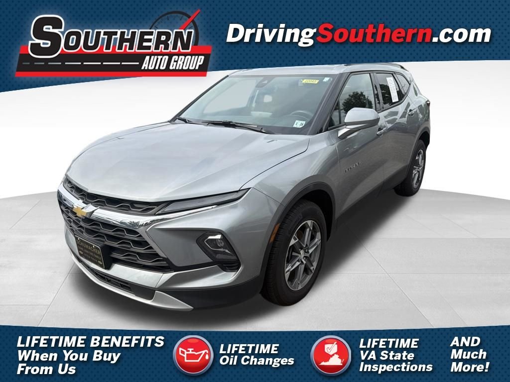 Certified Used 2023 Gray Chevrolet LT image 1
