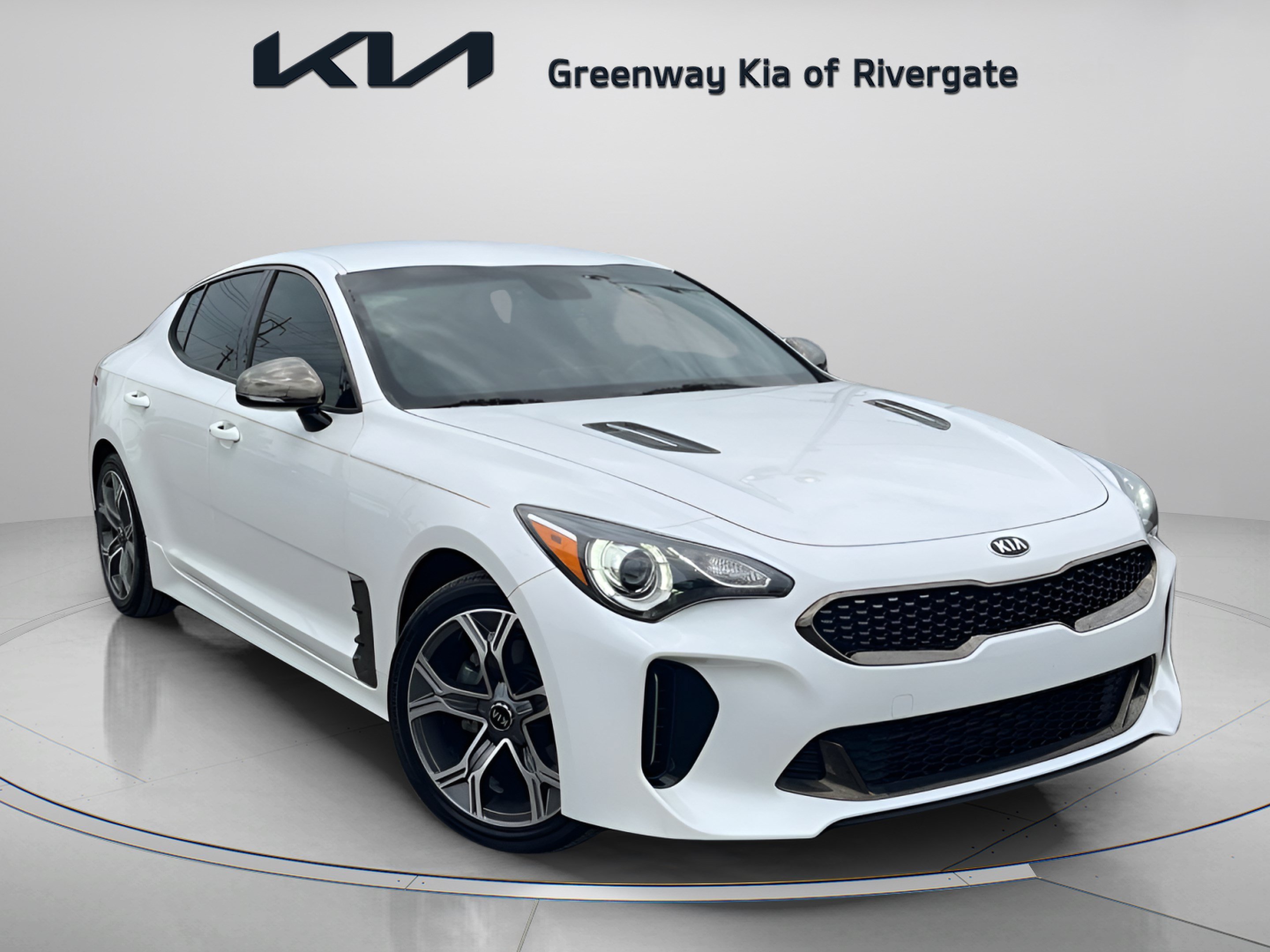 Used 2021 Snow White Pearl Kia GT-Line image 1