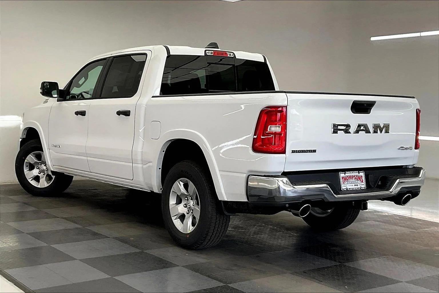 New 2026 PW7 Bright White Clear Coat Ram Big Horn image 2