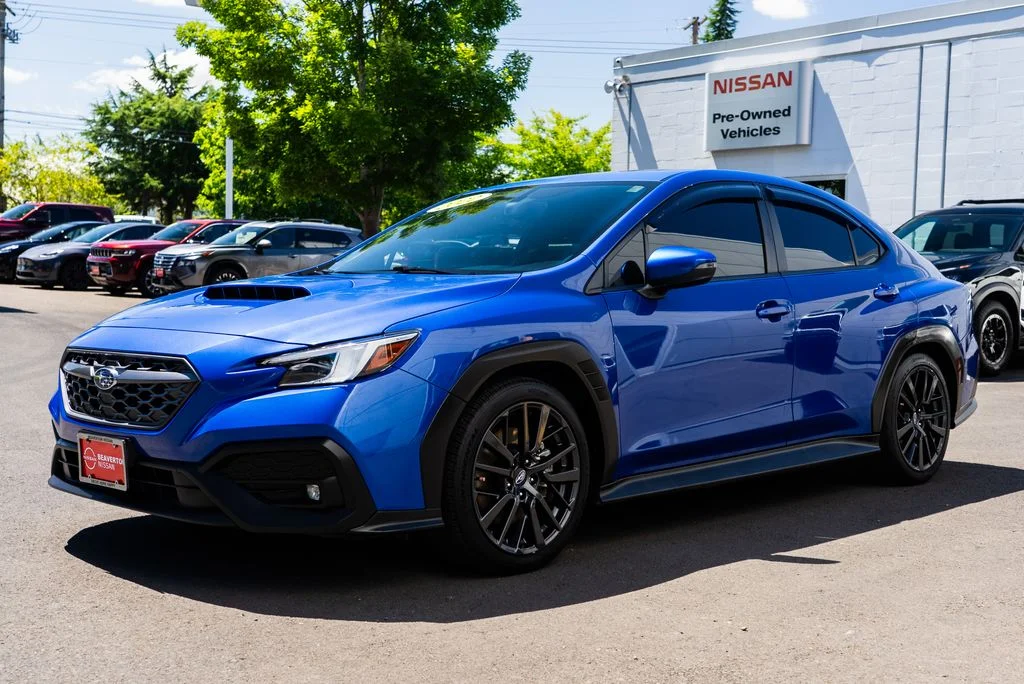 Used 2022 Blue Subaru Limited image 3