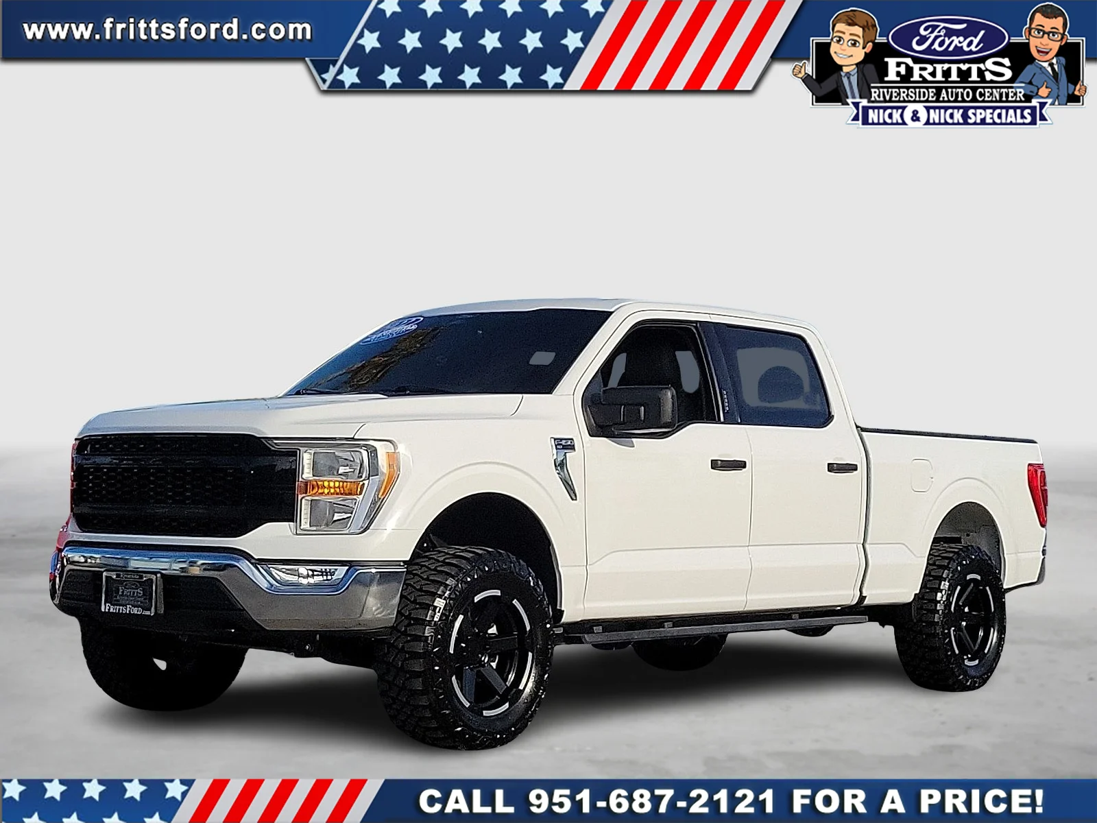 Certified Used 2022 Oxford White Ford XLT image 1